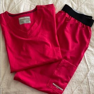 Skechers by barco uniforms scrub set